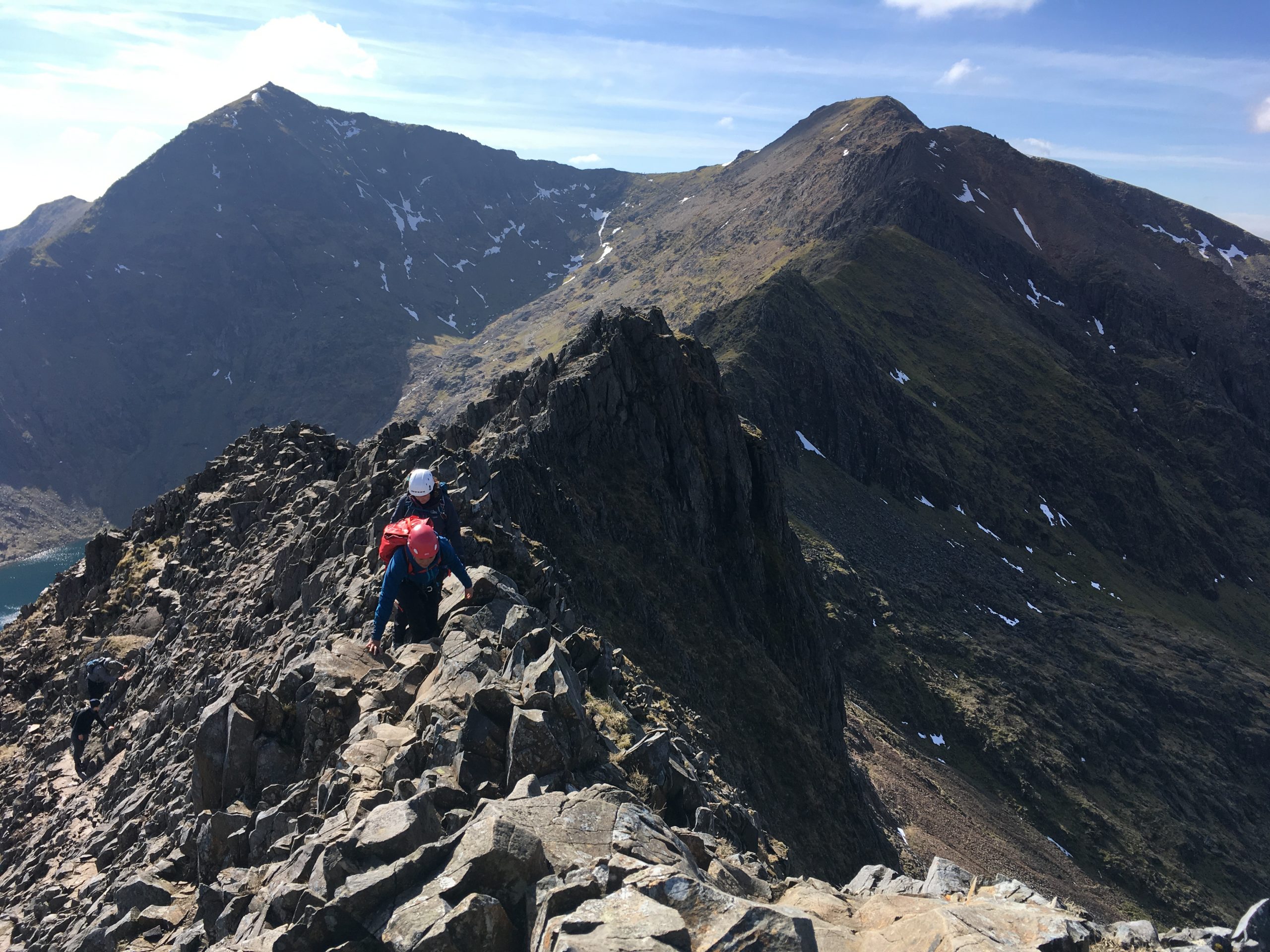 Scrambling Crib Goch on Snowdon The Summit Is Optional
