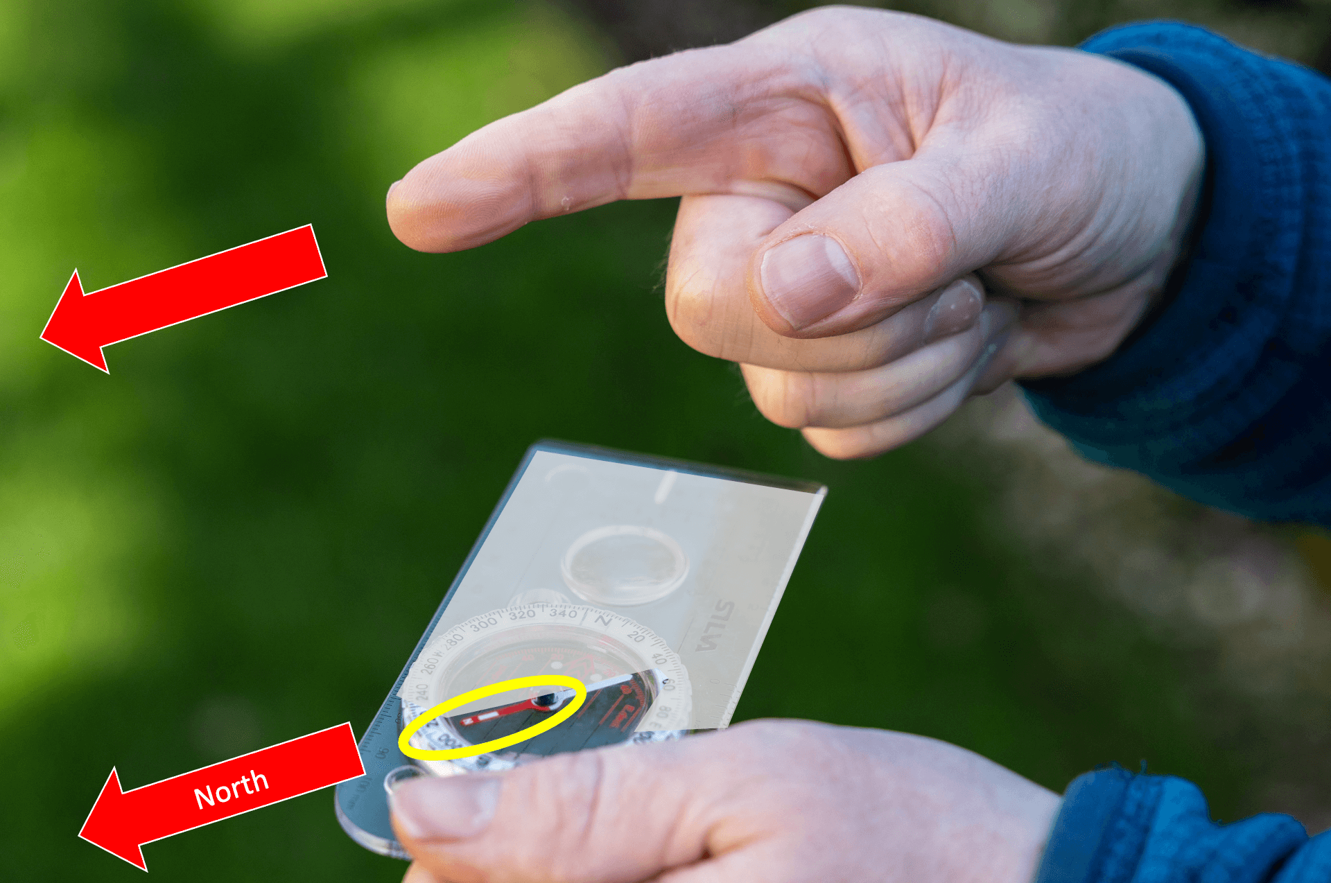 How to use a compass to best effect Tip 59 The Summit Is Optional