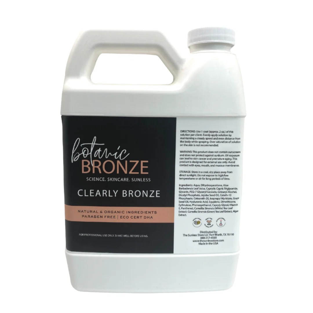 Clearly Bronze Clear Spray Tanning Solution The Sunless Store