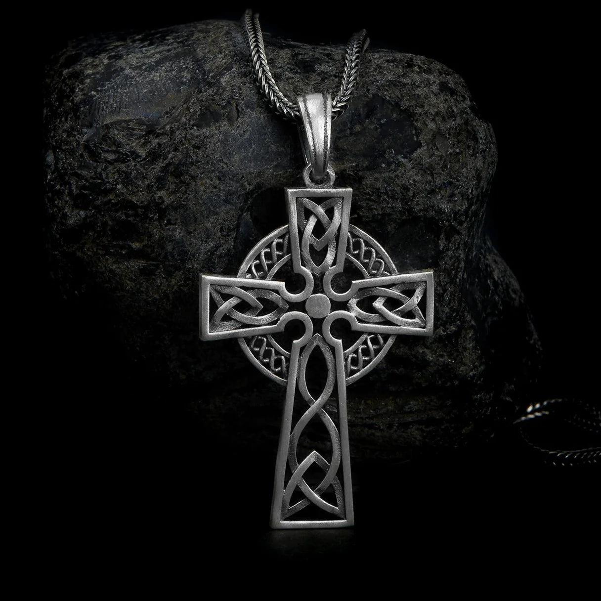 The Craftsmanship Behind a Celtic Cross Necklace A Sterling Silver Ma
