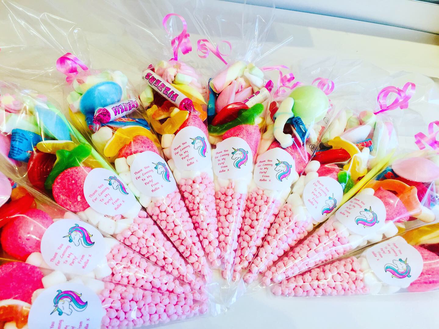 Unicorn Sweet Cones Sweet Cakes & Sweet Cones Call FREE 0800 756 5545
