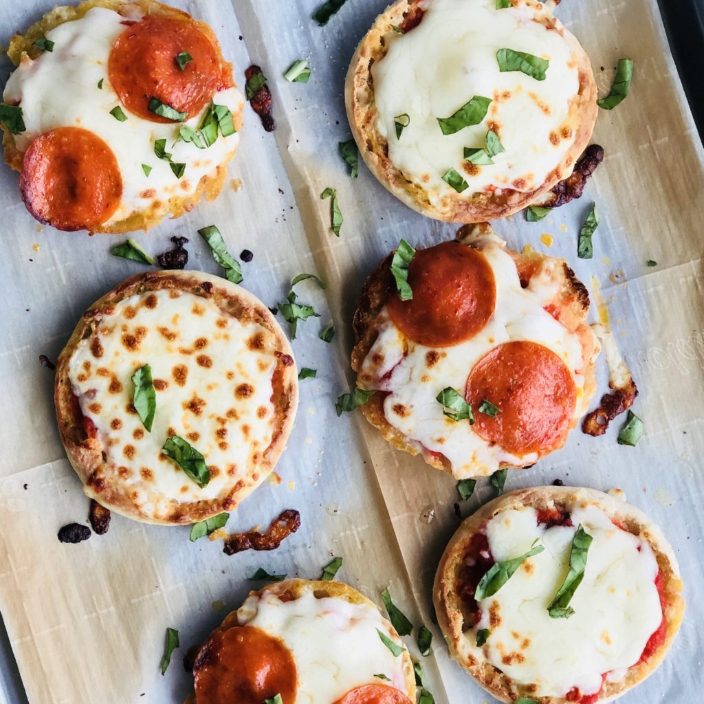 English Muffin Pizzas The Sweet Cucina