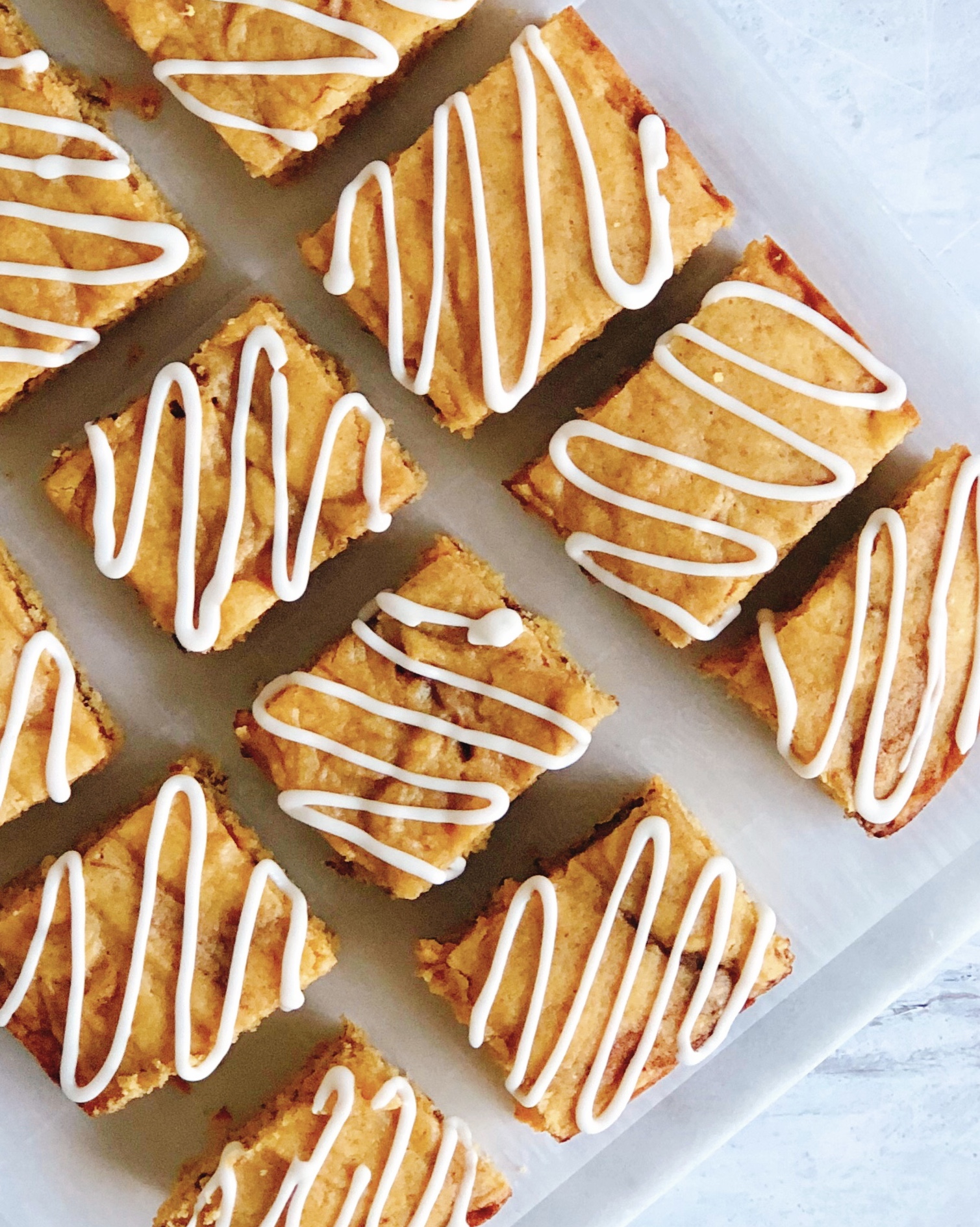 Pumpkin Snickerdoodle Bars The Sweet Cucina