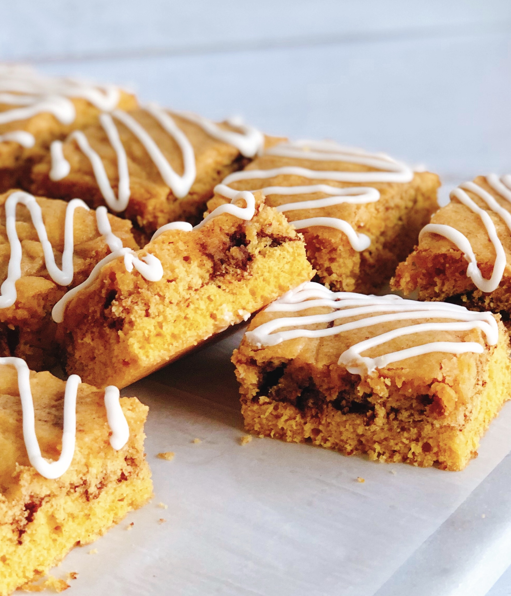 Pumpkin Snickerdoodle Bars The Sweet Cucina