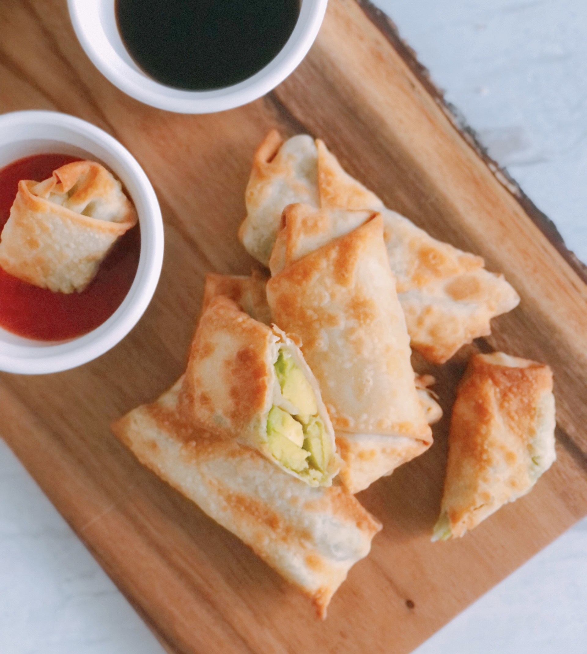 Air Fryer Avocado Egg Rolls The Sweet Cucina