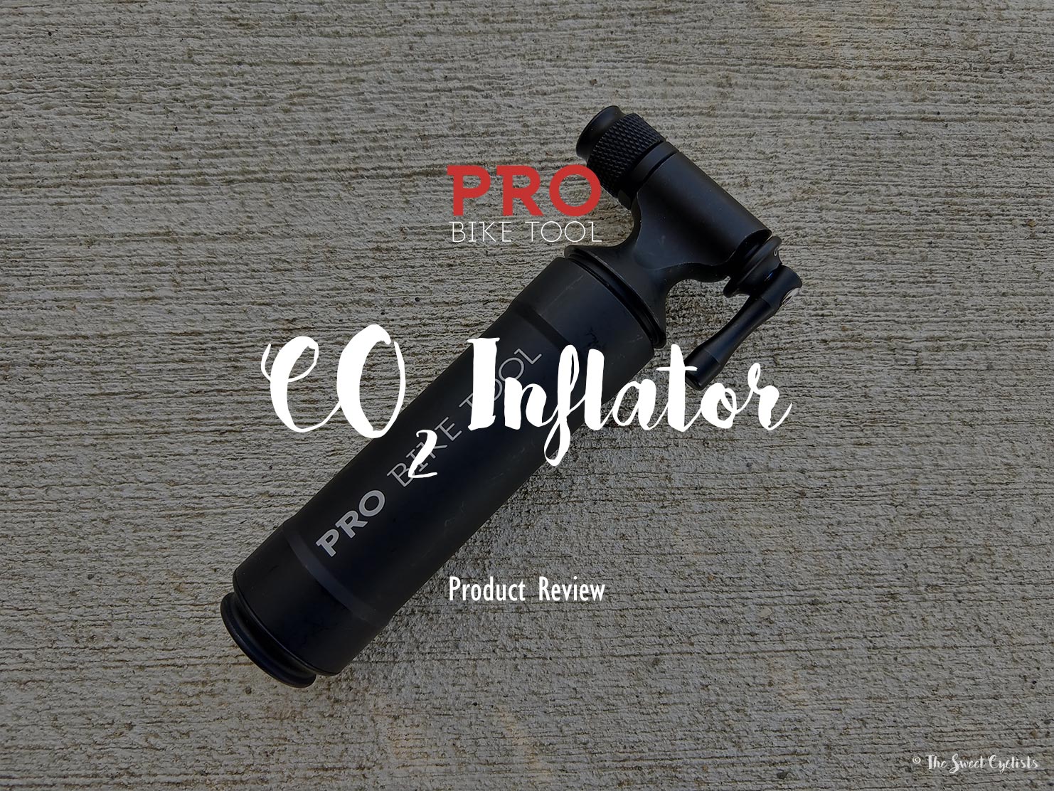 Pro Bike Tool CO2 Inflator with Storage Canister