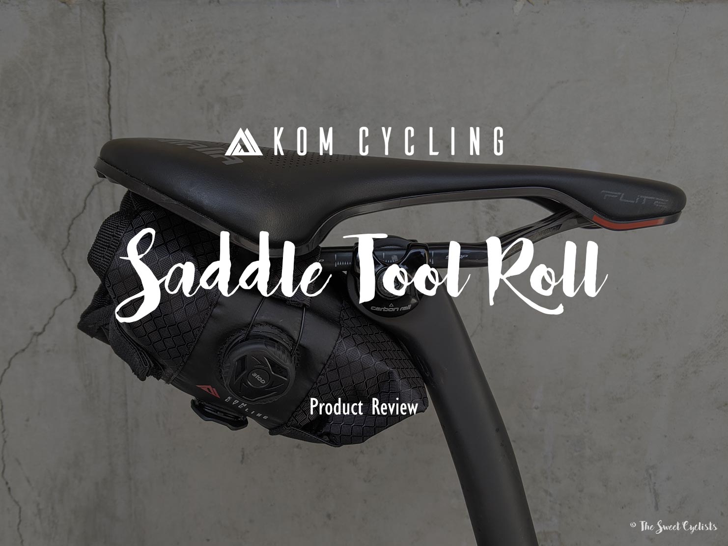 KOM Cycling Saddle Tool Roll Review Carry Gear And Food On The Bike