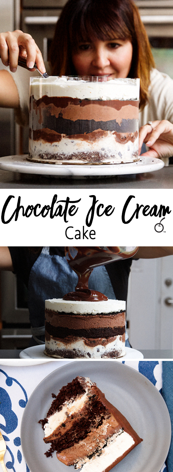 DIY Chocolate Fudge Ice Cream Cake that's Made to Impress