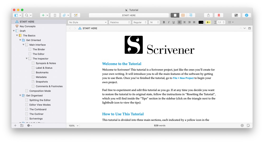 The Scrivener App Scrivener.app