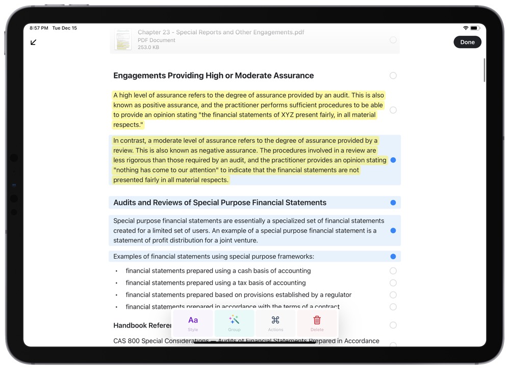 Using Craft Notes for Study and Preserving LongTerm Knowledge The