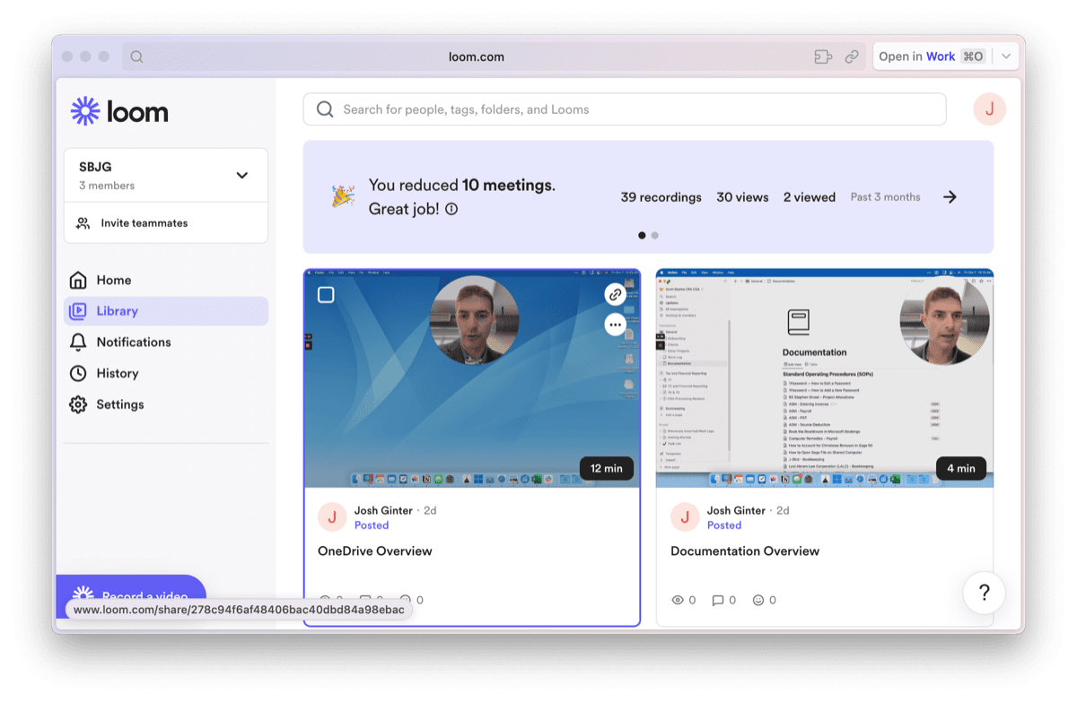 How We Use Loom For All Sorts of Communication The Sweet Setup