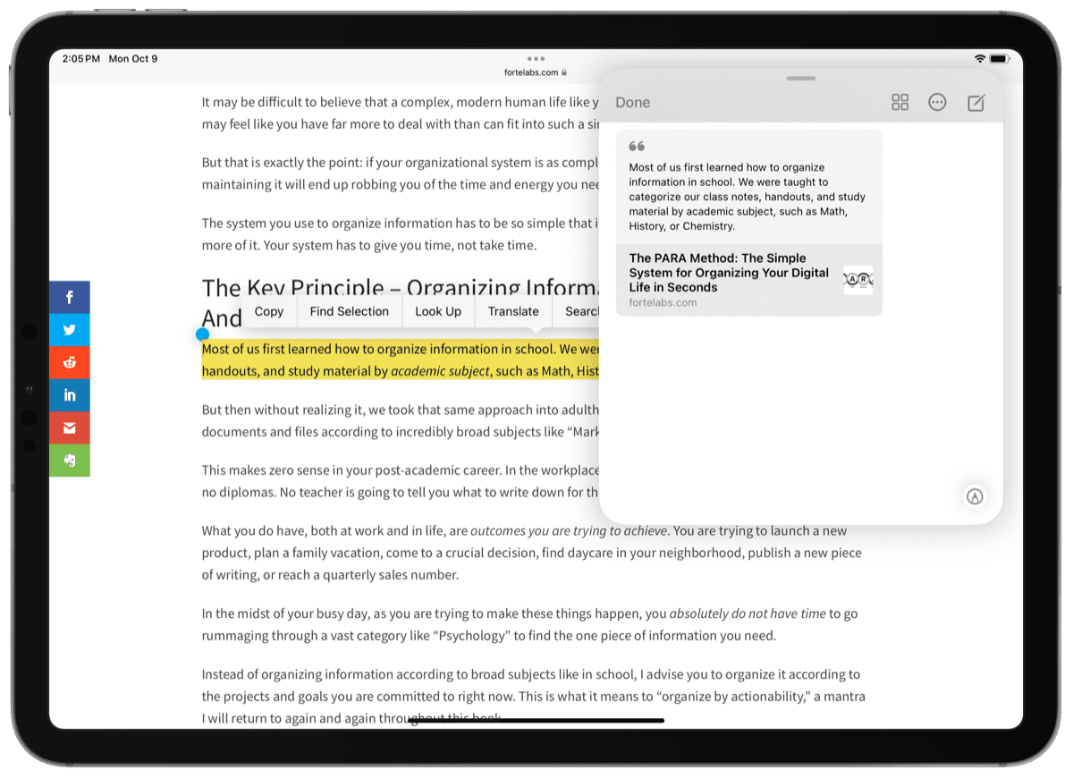 How to Use Apple Notes to Save Highlights The Sweet Setup