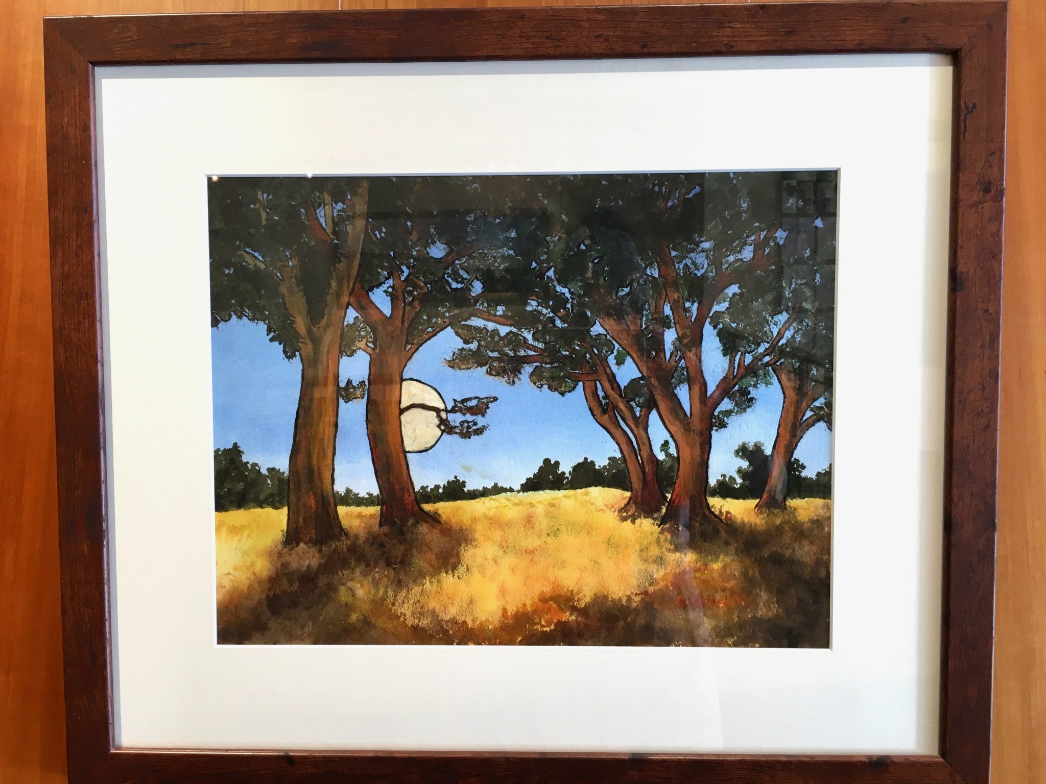 Wellesley Library art exhibit "Earth, Sky, and Water" The Swellesley