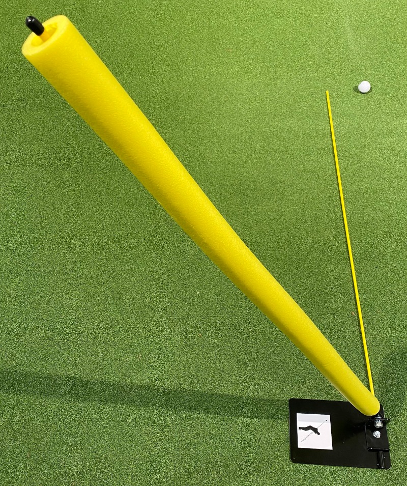 Alignment Stick Foam Protector The SwingPlate