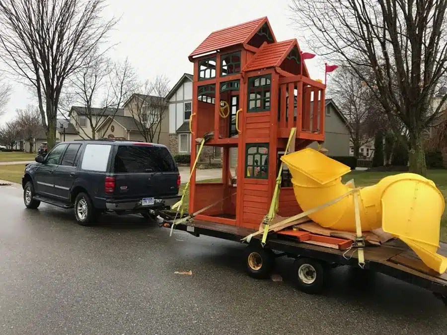 The Process Swing Set Installation, Delivery and Purchase