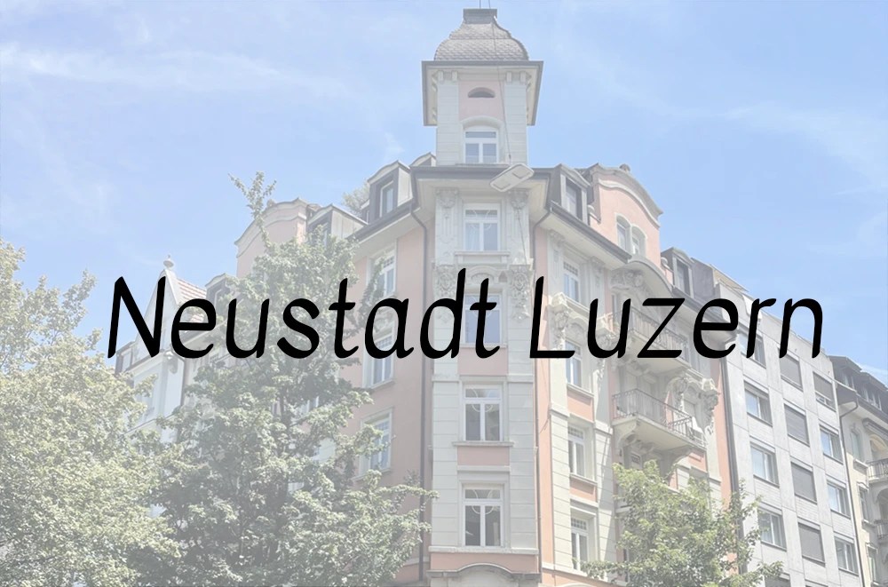 Neustadt neighborhood in Luzern