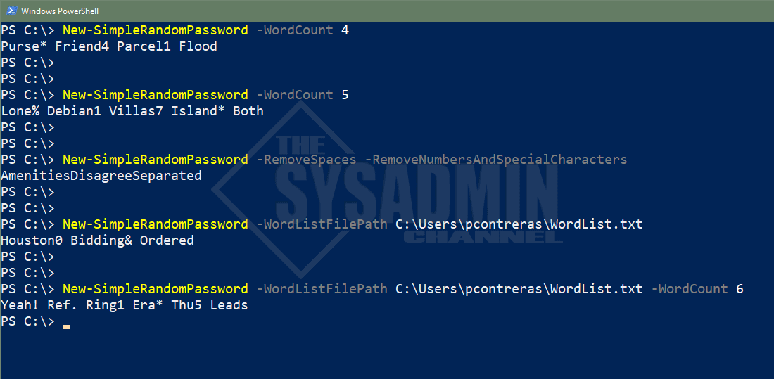Simple Random Password Generator Using Powershell LaptrinhX / News