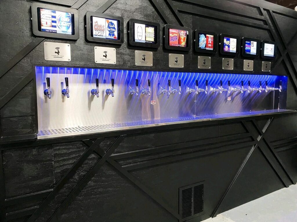 Axe Throwing, Stadiums, and SelfPour Beer... The New Way! Table Tap