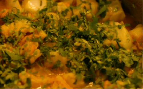 Nadiya Hussain clementine and cod curry recipe on The Chronicles of