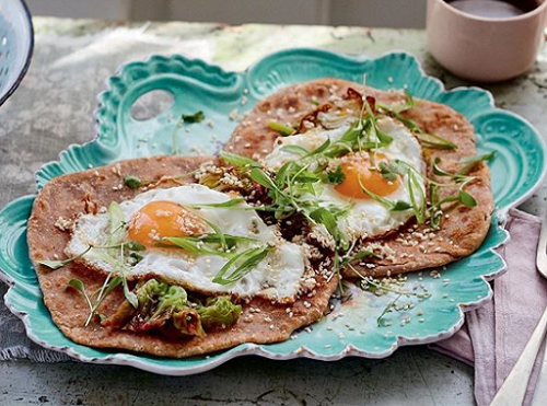 Ravinder Bhogal Kimchi Parathas recipe on Sunday Brunch The Talent Zone