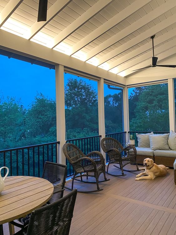 21 Porch Ceiling Ideas to Enhance Your Outdoor Space TheTalkHome