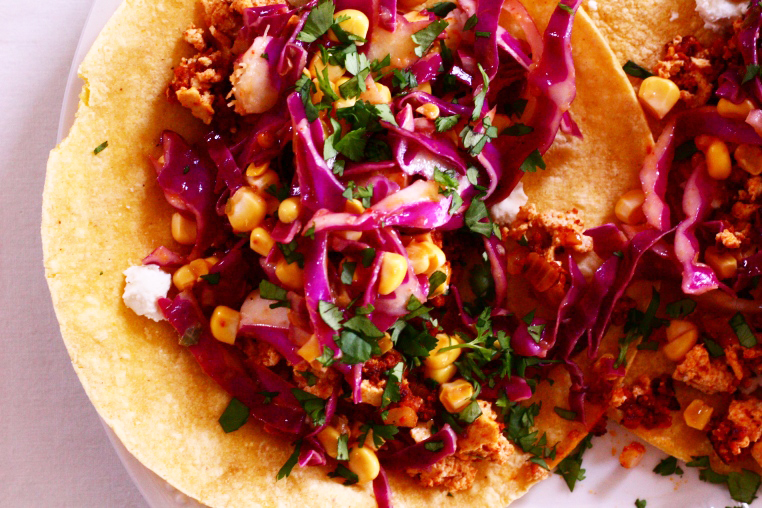 Chorizo and Tofu Tacos The Talking Kitchen