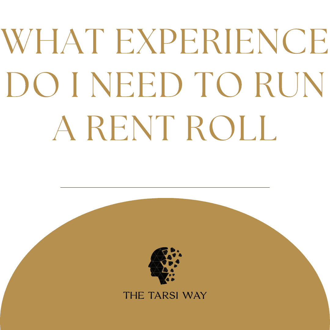 Running a Rent Roll The Experience Required and the Path to Success
