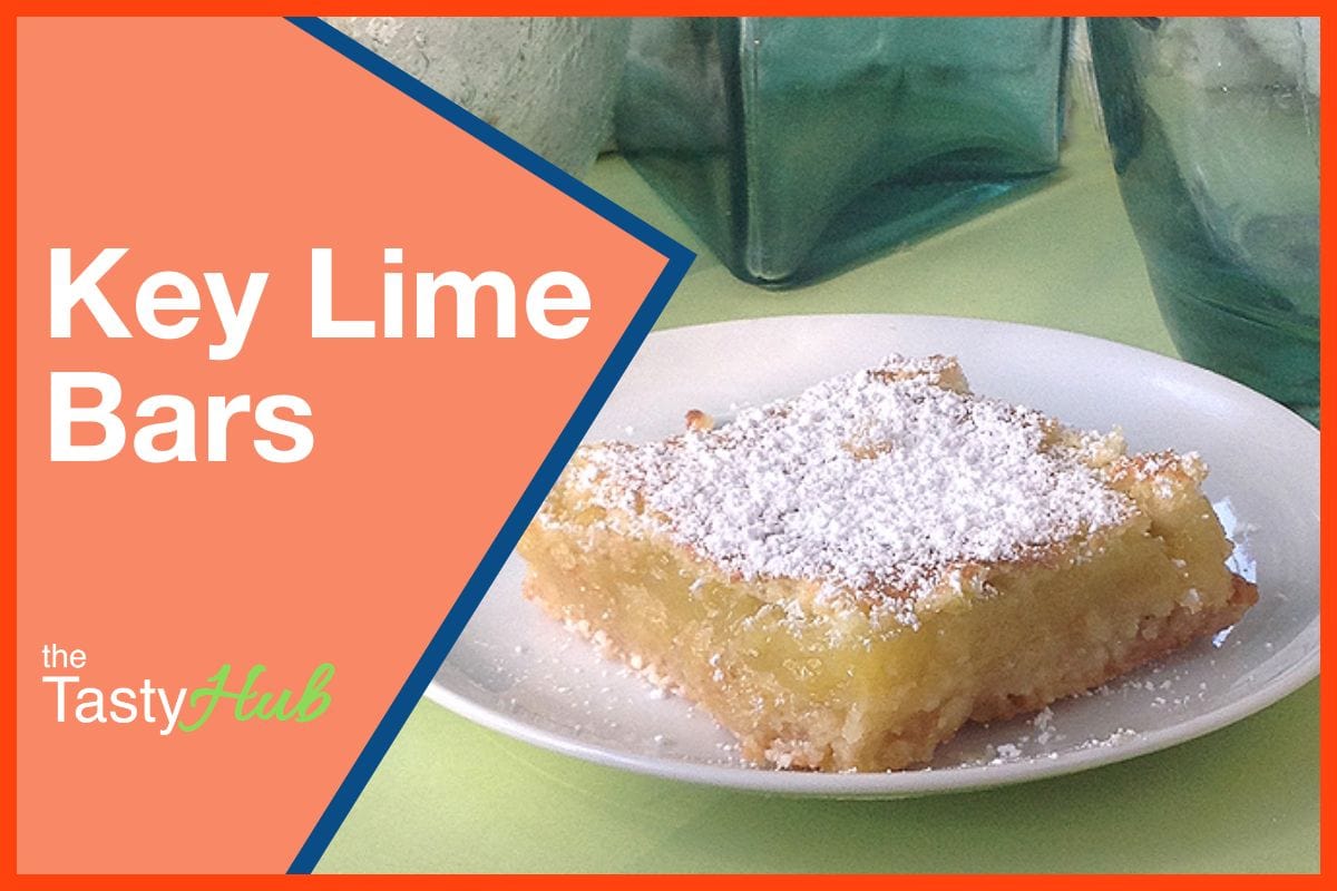 Key Lime Bars The Tasty Hub