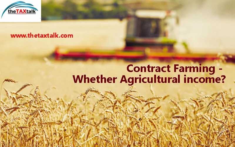 Contract Farming Whether Agricultural
