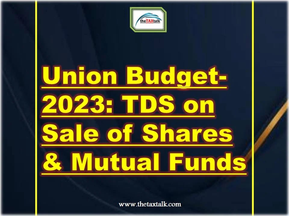 TDS on booking an air ticket