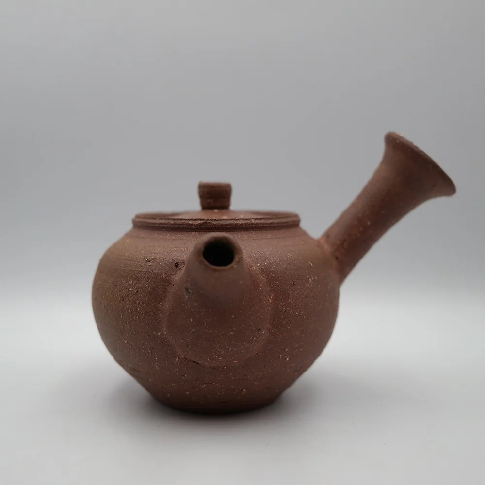“Raw Red Clay” Kyusu Teapot by Andrzej Bero TheTea World of Finest Teas