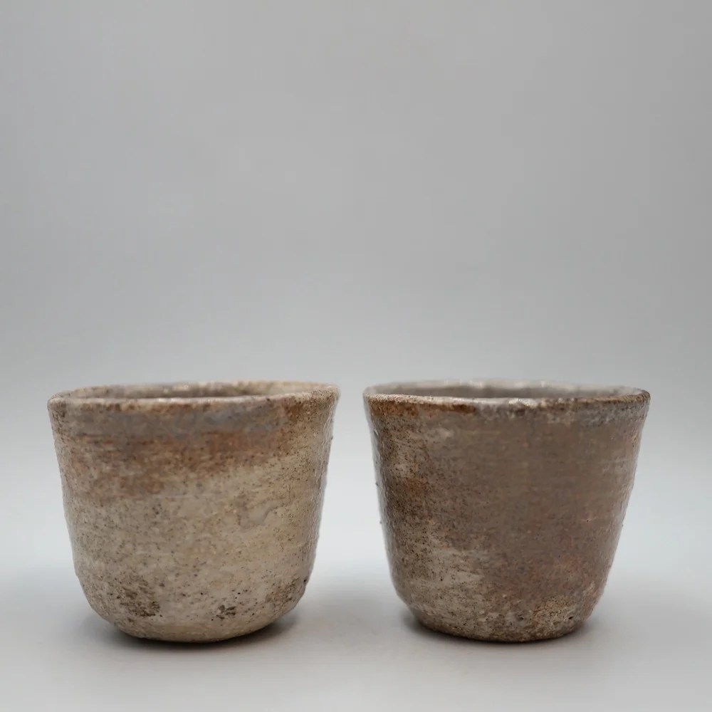 Kohiki Glaze Gong Fu 2 cups set by Václav Dušek 55/55 ml TheTea