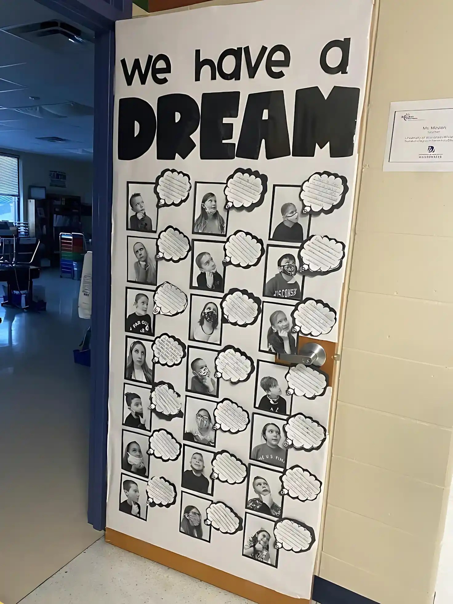 31 Fun January Classroom Door Ideas (New Year, Winter, Martin Luther