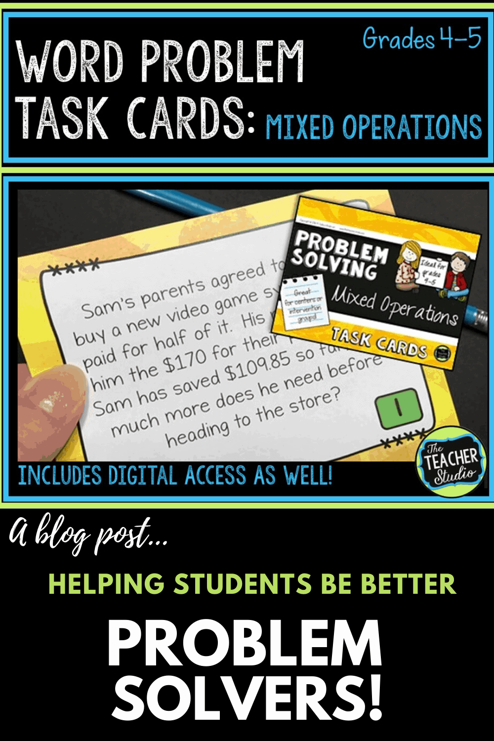 Word Problem Mistake: Making All Your Word Problems Match Your Content