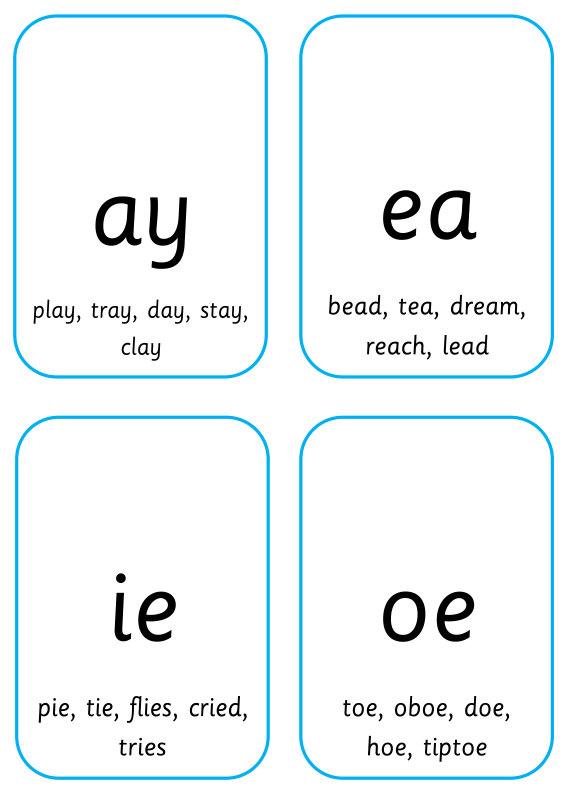 The Teach Hub Letters and Sounds Phonic Flashcards Phase 26 The