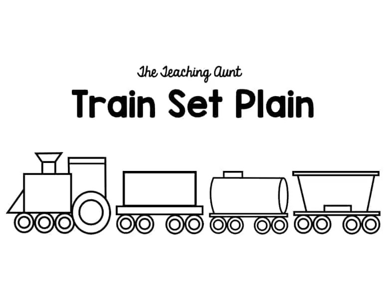 Activities Based on Children's Book Freight Train by Donald Crews The Teaching Aunt