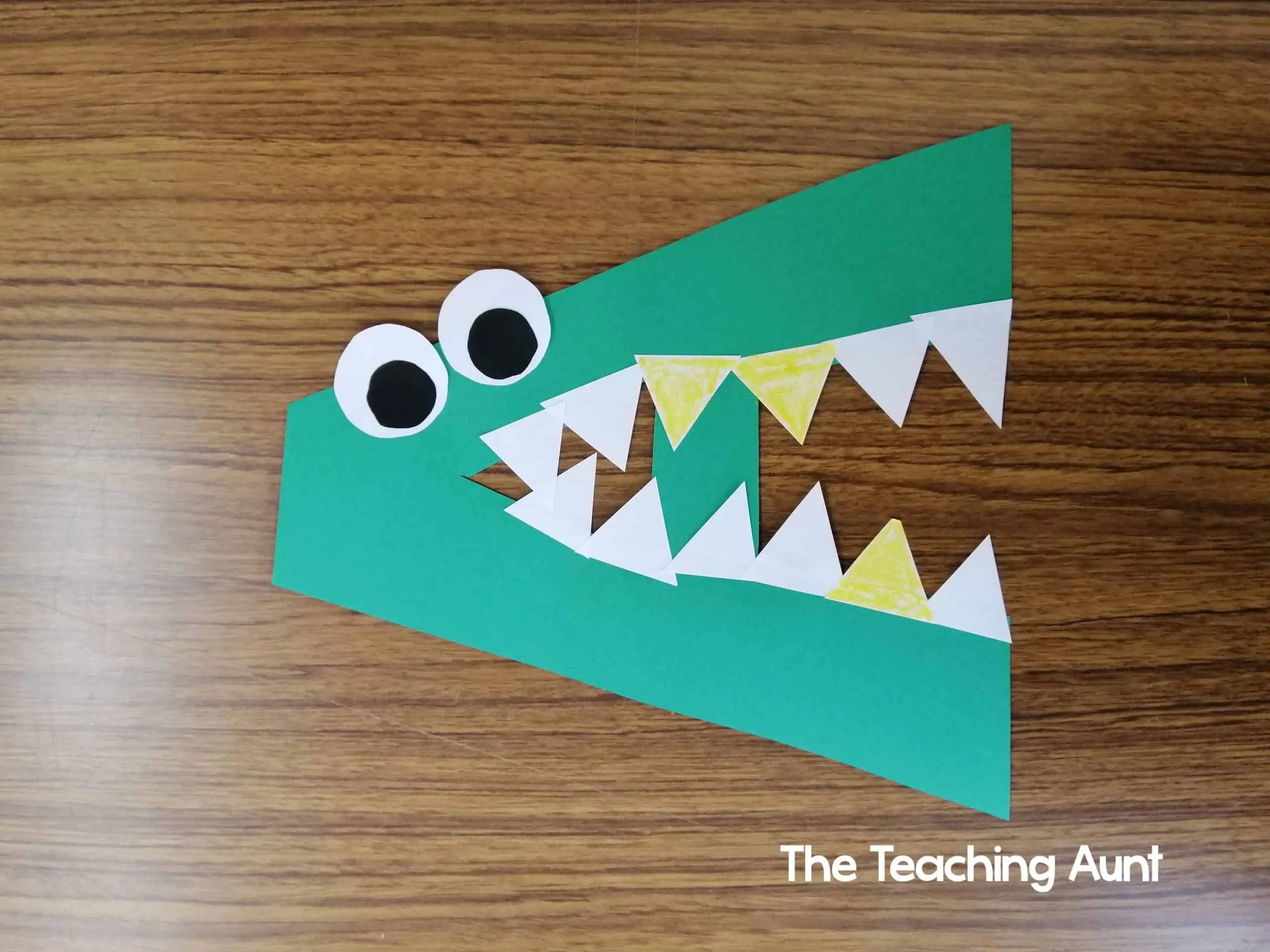 A is for Alligator Art and Craft The Teaching Aunt