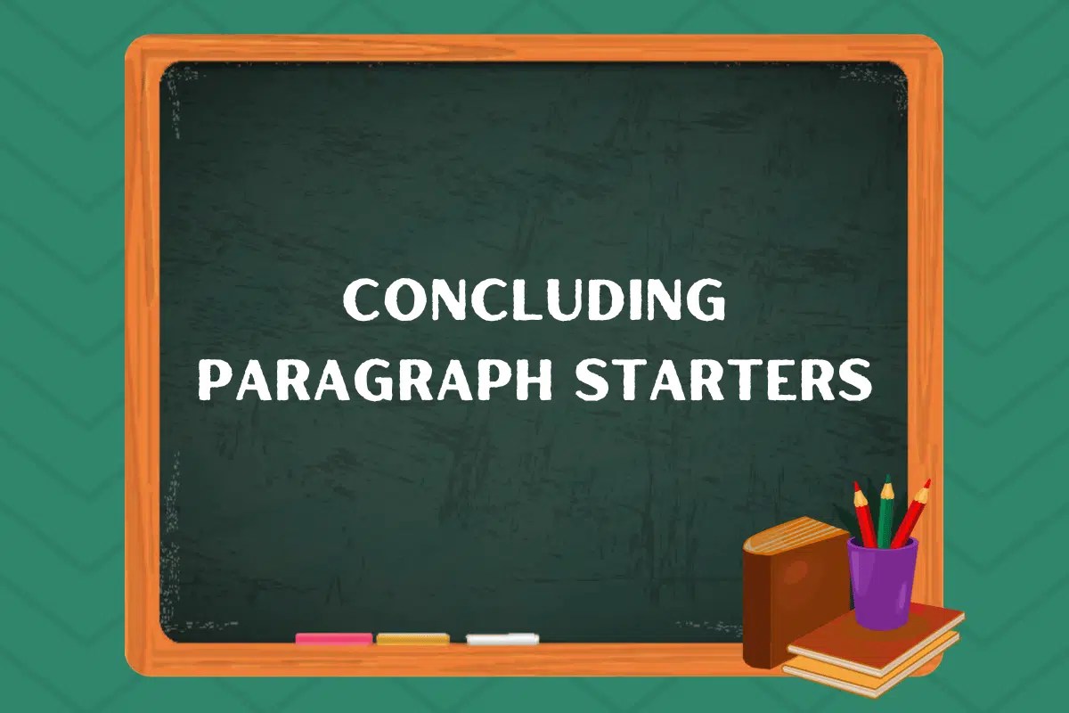Concluding Paragraph Starters - The Teaching Couple
