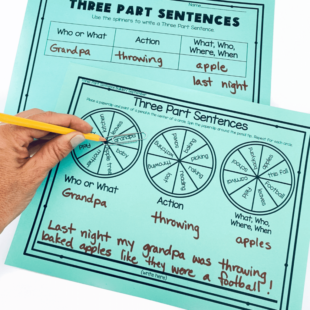 How to Teach Writing a Complete Sentence to Elementary Students The Teaching Q