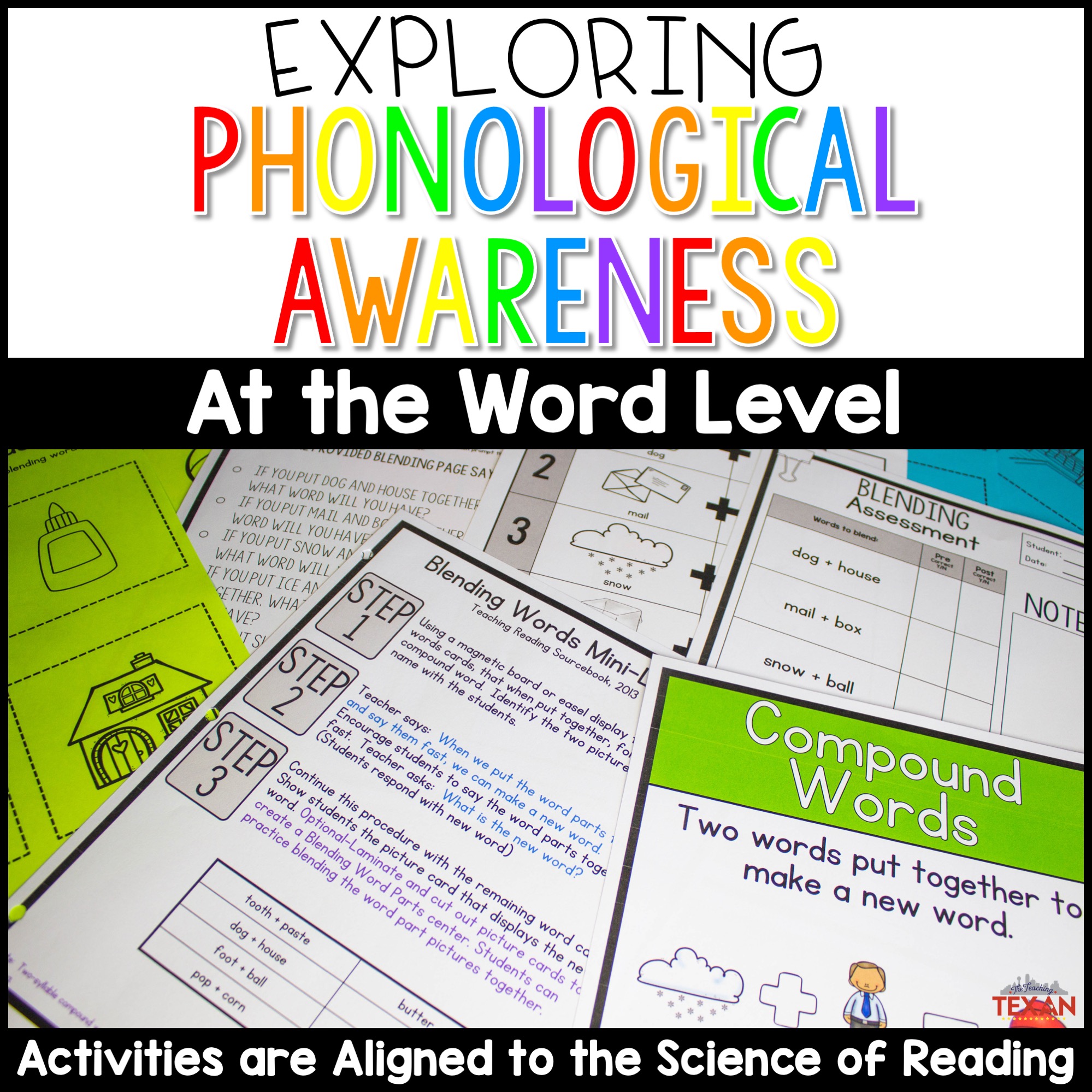 Phonological Awareness Activities Word Level Science of Reading