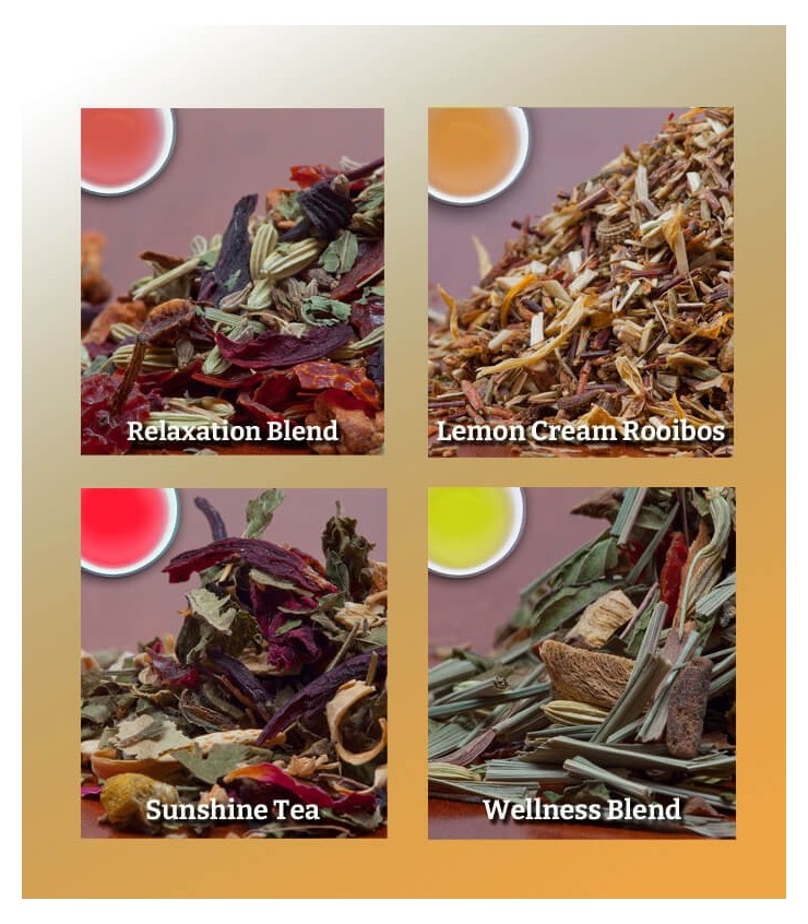 Herbal Tea Sampler Herbal & Decaf