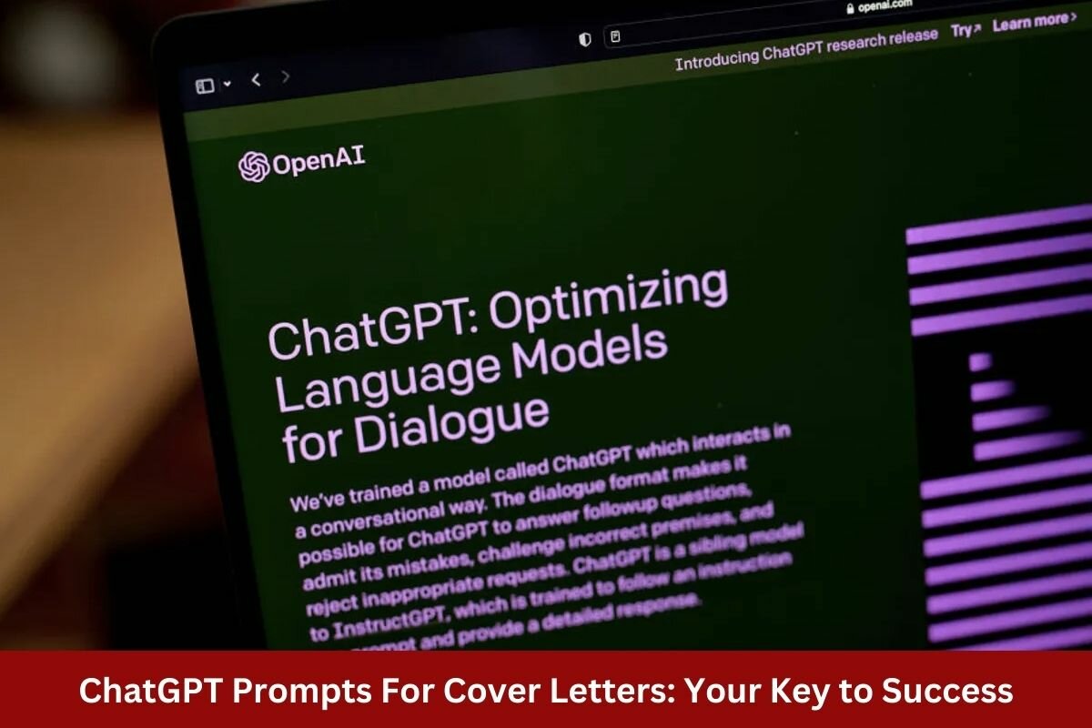 ChatGPT Prompts For Cover Letters Your Key to Success