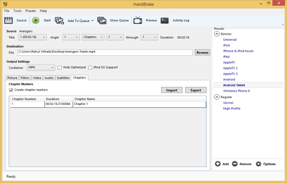 Handbrake video converter best results japanesedelta