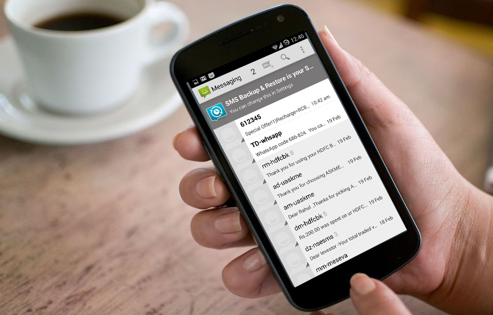 How to transfer iphone text messages sms to android device