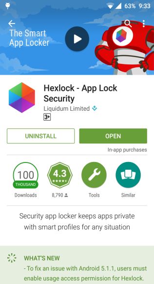Hexlock Android App Review Best Locking App