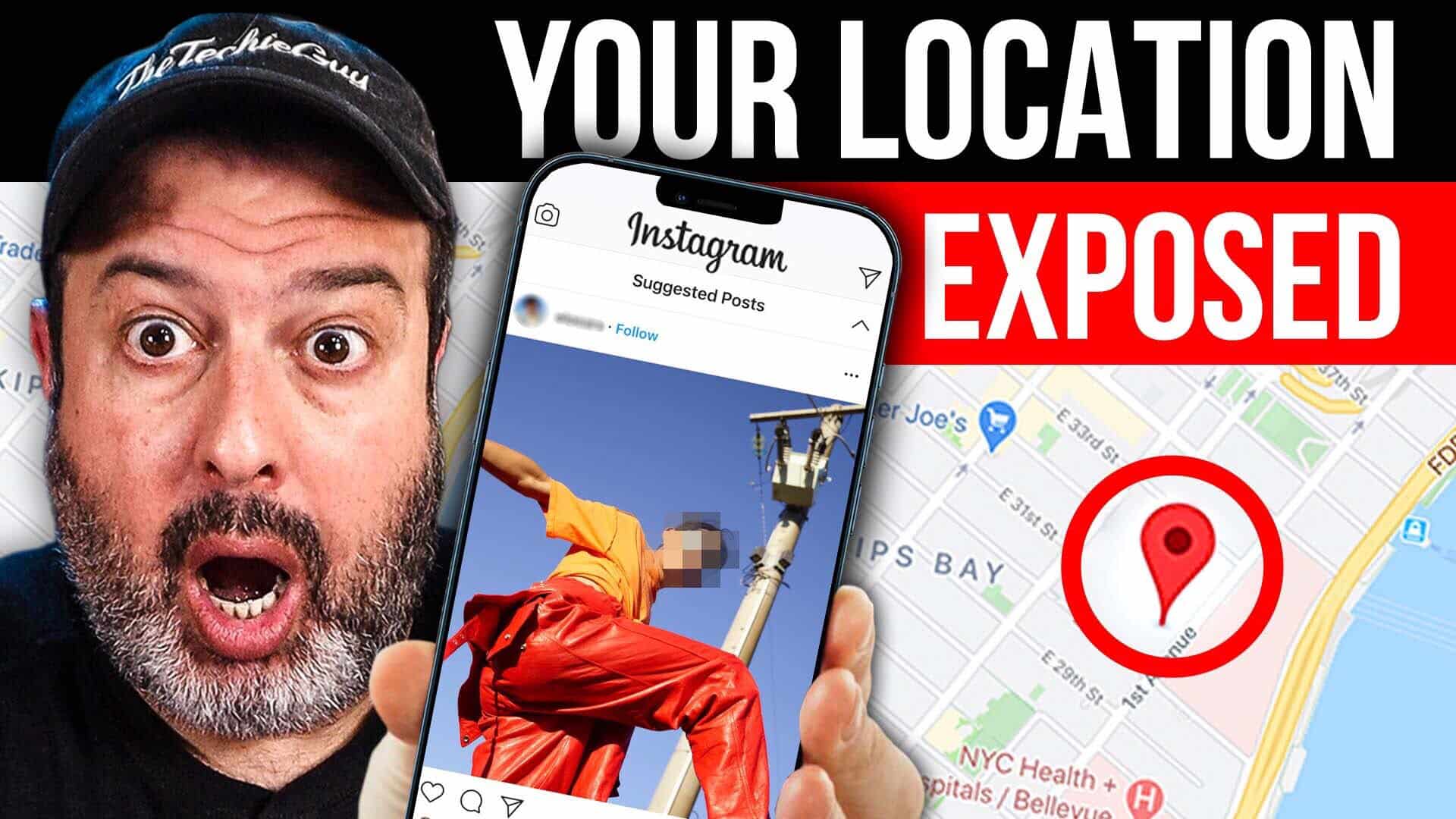 Can you track someone’s location from a photo you post on social media