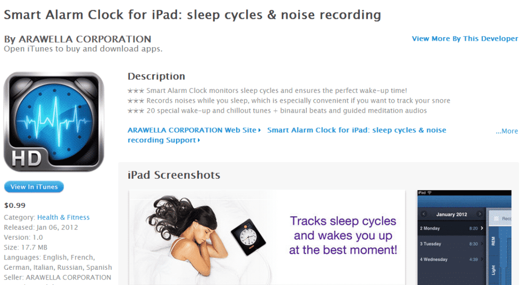 Smart Alarm Clock App Released For iPad The Tech Journal