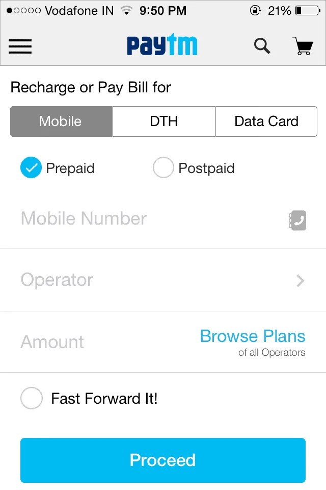 How to recharge online without debit card / credit card using Paytm