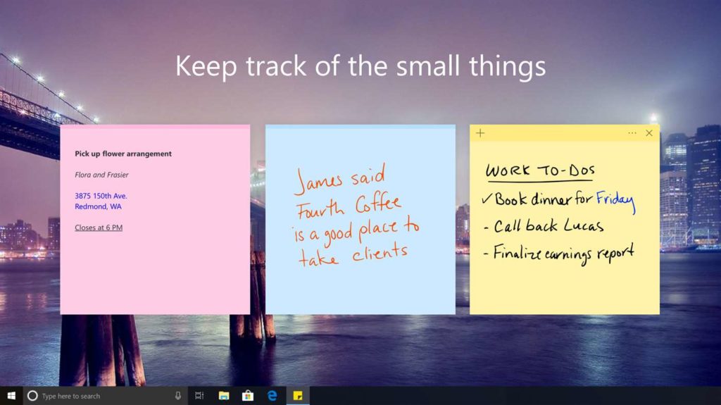 Learn how to use windows 10 sticky notes from anywhere