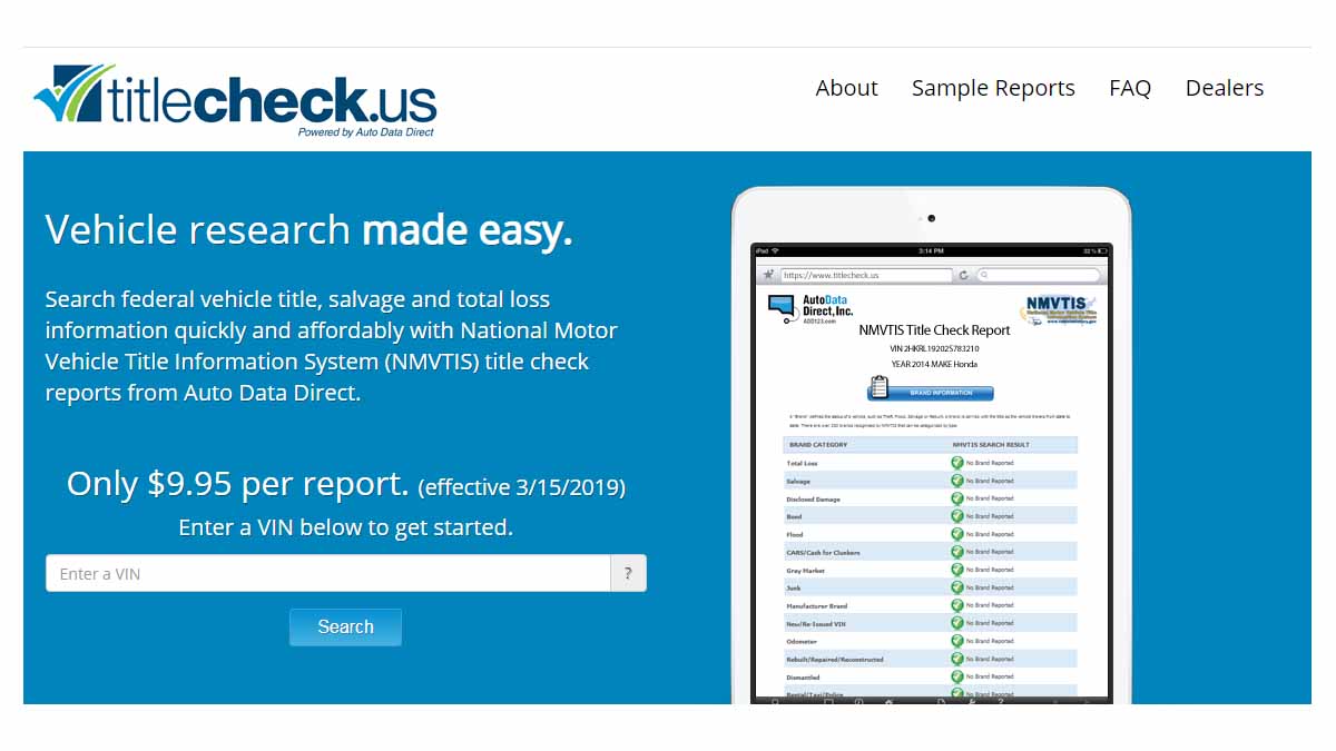 7 Best Carfax Alternatives 2020